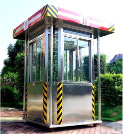 Parking zewnętrzny Bezpieczeństwo Kabiny Guard House ze stali nierdzewnej