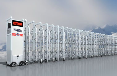 Wireless Electric Chowany Gate, Intelligent SS304 Automatyczna brama Folding