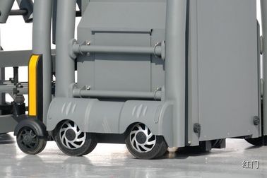 Dziewiczy Tubular Profile Automatyczne drzwi przednich Brama zwijany z zabezpieczeniem czujnika IR