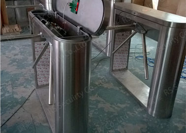 Wysoki poziom zabezpieczeń czujnika IR Kontrola Statyw Turnstiles 304 Stainless Steel Brama