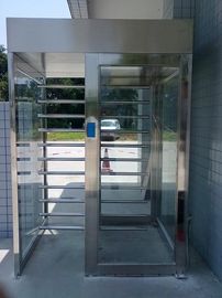 OEM Dostosowane stali nierdzewnej dla pieszych 2,3 Meter Pełna Wysokość Turnstiles Rust Dowód