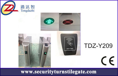 Bar code Ticket System Dwukierunkowy Flap Barrier Gate RFID Kołowrót dla muzeum