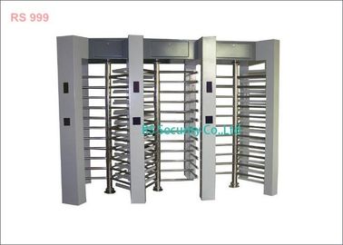 Zabezpieczenia TCP / IP Bezpieczne Automatyczne kołowrotki / dwukanałowy pełnej wysokości Turnstiles