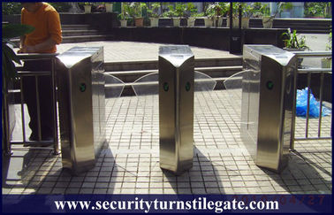 Produkty ze stali nierdzewnej ze stali nierdzewnej 316 Flap Turnstile Security for gymnasium