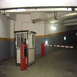 250W Folding Boom Barrier Gates Precision Stop aluminium Rail