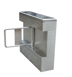 OEM Supermarket Swing Barrier Gate, Turning Voltage 304 ze stali nierdzewnej kołowrót