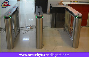 Czytnik kart Rfid Speed ​​Gate Kołowrotek Building Fingerprint Swing Barrier Gate
