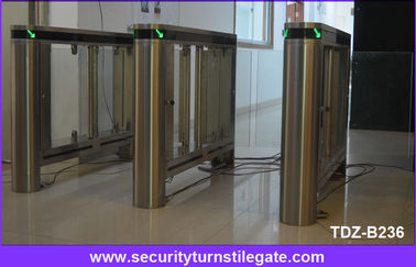 Czytnik kart Rfid Speed ​​Gate Kołowrotek Building Fingerprint Swing Barrier Gate