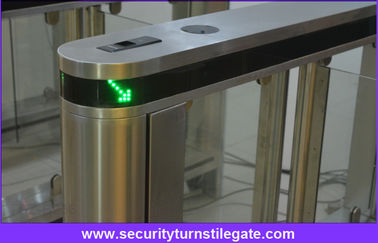 Czytnik kart Rfid Speed ​​Gate Kołowrotek Building Fingerprint Swing Barrier Gate