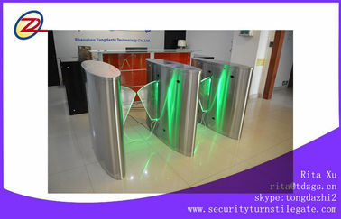 Stal nierdzewna Klapka Barrier gate LED kontroler dostępu, kart RFID