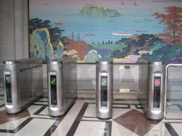 Wysuwane Klapka Barrier Turnstiles 100W Z IC / EM Karty
